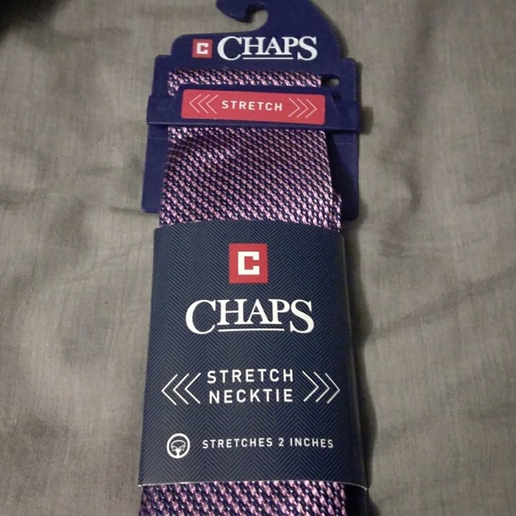 Chaps purple/pink tie.  Brand new! - Picture 2 of 4